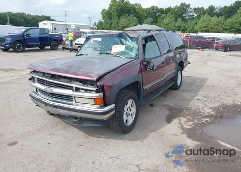 1996 Chevrolet Suburban K1500 from USA, damaged, VIN 1GNFK16R8TJ380999